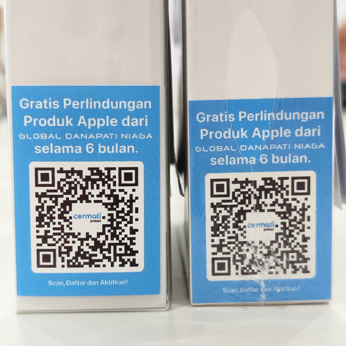 herrysw's tweet photo. 1. Distributor resmi iPhone di Indonesia bertambah satu: PT Global Danapati Niaga (GDN).

iPhone yang dipasarkan anak perusahaan Blibli itu berikan perlindungan tambahan 6 bulan atas kerusakan yang tak termasuk dalam garansi resmi. Misalnya, layar pecah dan rusak terkena air. https://t.co/2rfTRGa4Go