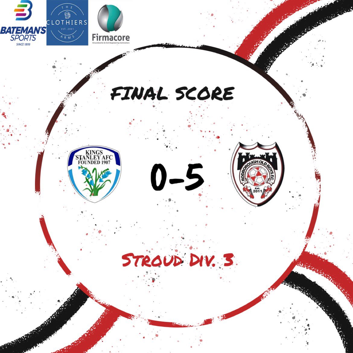 ✨ Full Time Result!

Just the reserves in action yesterday who come away with a hard fought but comprehensive win after a scrappy performance. 5 games to go! 🔴⚫️

#RodboroughAreMassive