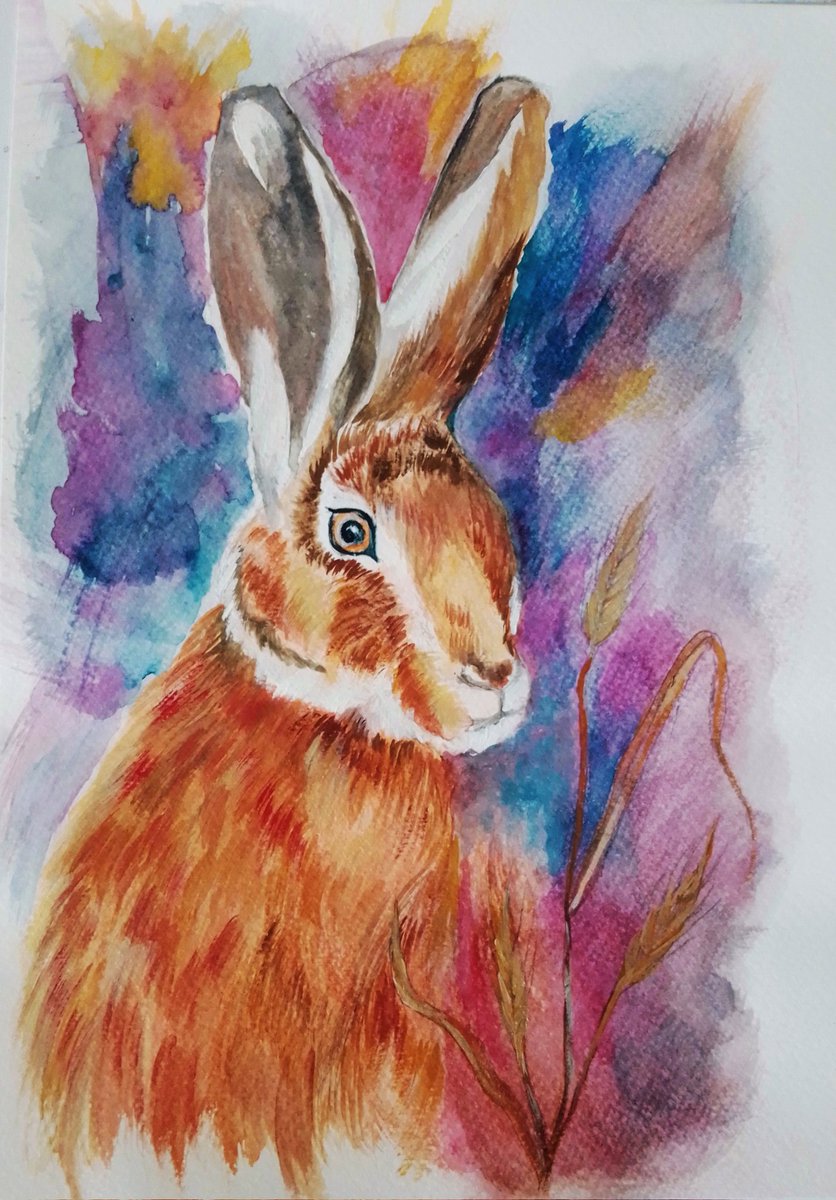 MogRagga's tweet photo. Good morning #SmartSocial. I hope you're keeping well. I'm not about so much but thought I'd pop by.
Hares seem appropriate as we head in to spring. The first pic is still a #WIP - I've called him Splodge.
#MHHSBD #WelshCraftHour #springtime #IndieArtist https://t.co/Z7xlbDm2vz