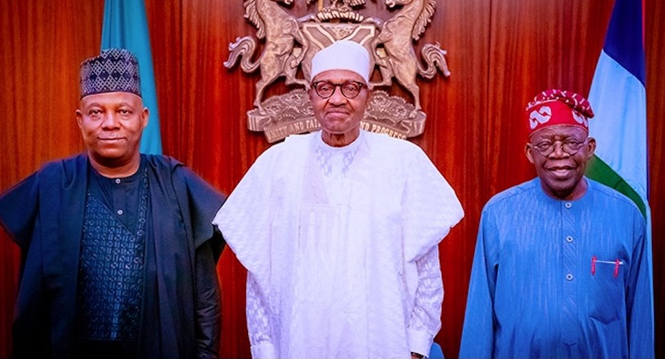 2. For them, it's either them or there'll be no Nigeria. For us, it's all about our beloved nation, Nigeria. 

Even sef, we don iron dress and gele for the day. Na here we dey. And e sweet us, well well....
Let them stew in their own INTERIM mischief. Nigeria is on track.