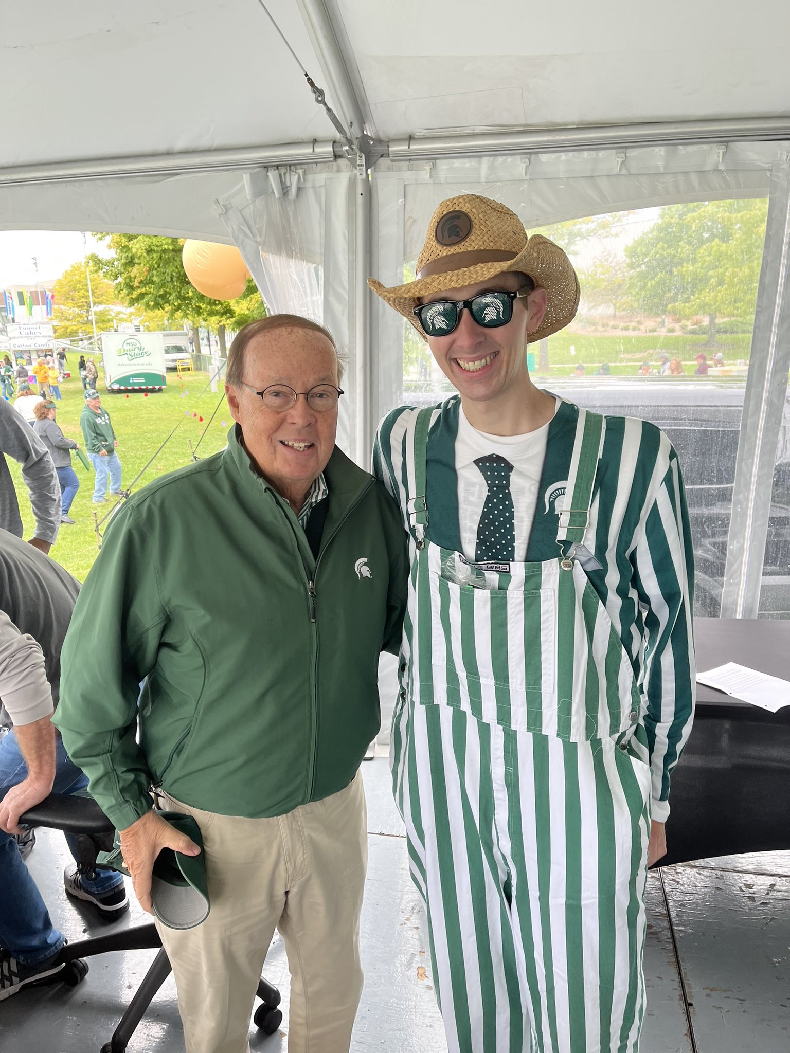 Happy Birthday to the voice of the Spartan Radio Network and Spartan Dawg 4 Life George Blaha    