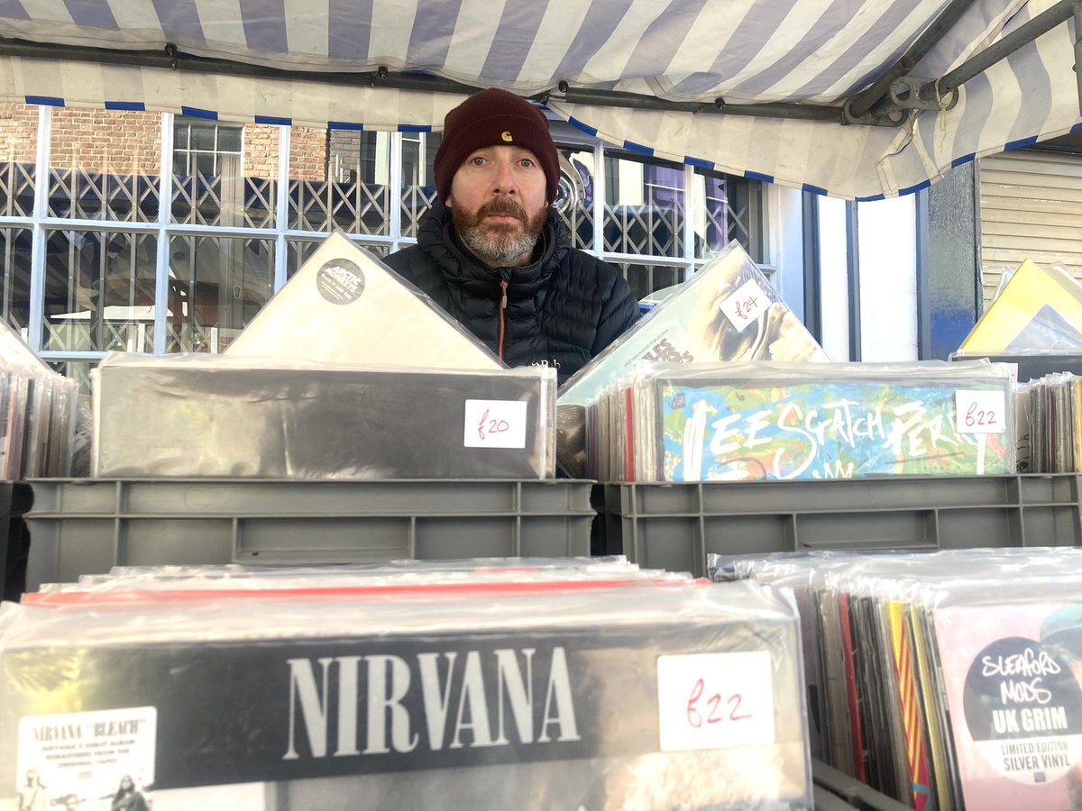We have our usual stall <a href="/treaclemarket/">Treacle Market</a> in #Macclesfield today. We are on Chestergate with tons of #vinyl