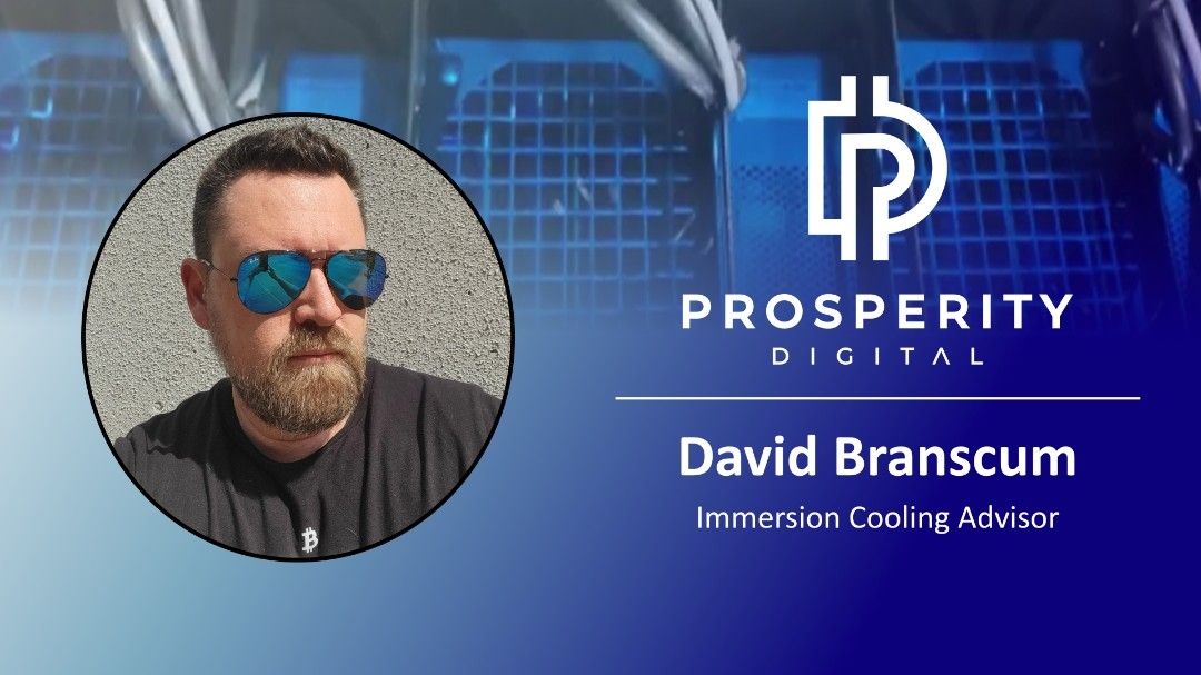 Advisor announcement:

Prosperity Digital is exited to announce <a href="/DavidBranscum/">Re₿el in Texas</a>  as Immersion cooling advisor.

linkedin.com/feed/update/ur…

#team #technology #energy #advisor #blockchain  #immersion  #environmental #renewableenergy #digital #heatreuse #cooling