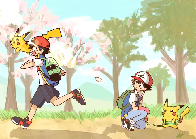 続くったら続く!!#めざポケ最終話 #アニポケサトピカ今までありがとう。これからもずっと応援してるよ 