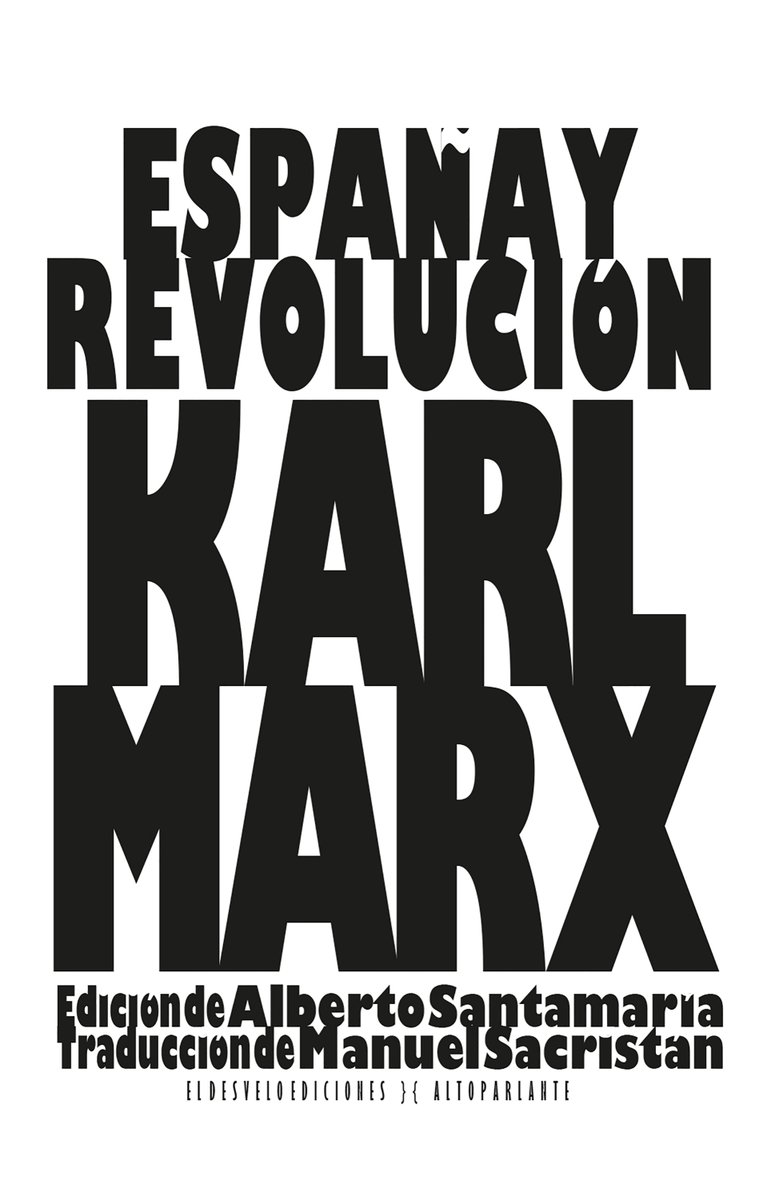 Eldesvelo's tweet image. Ya tenemos a la venta dos #epubs que hemos producido: la recopilación de artículos de #karlmarx sobre &apos;España y Revolución&apos;; y un ensayo de #davidremartinez sobre el consumismo, &apos;Culo veo, culo quiero&apos;. #espanayrevolucion #culoveoculoquiero