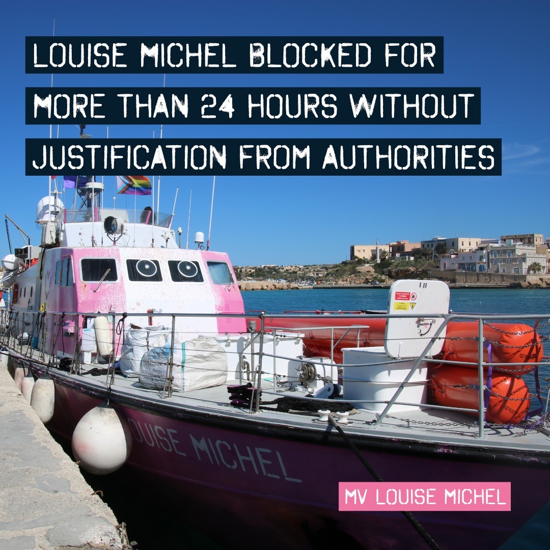 1/2🔴24h after being told that our ship is detained, we still do not have an official written justification for the detention. We know of dozens of boats in distress right in front of the island at this very moment, yet we are being prevented from assisting. This is unacceptable!