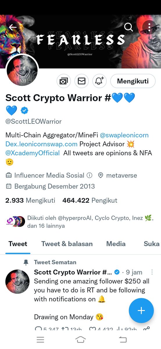 PermanaBuffon's tweet photo. @jihanicorn @ScottLEOWarrior Donee,gass menangg buat beli baju lebaran https://t.co/Ketk4OJkKc