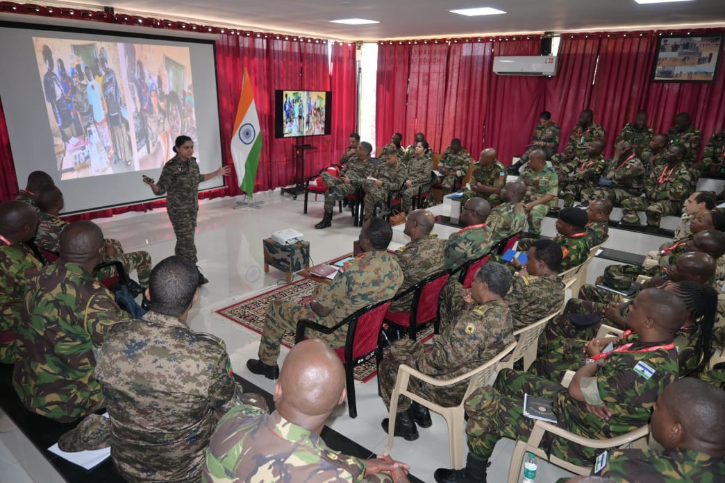 adgpi's tweet image. Exercise #AFINDEX 2023

Participating Contingents of African Nations and #IndianArmy deliberated on planning, coordination &amp;amp; execution aspects of Joint Peace Keeping Operations under the United Nations mandate during the ongoing Exercise #AFINDEX at #Pune.

#IndiaAfricaFriendship