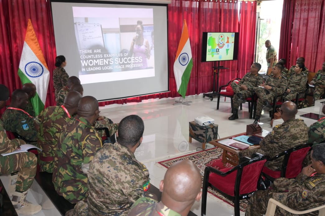 adgpi's tweet image. Exercise #AFINDEX 2023

Participating Contingents of African Nations and #IndianArmy deliberated on planning, coordination &amp;amp; execution aspects of Joint Peace Keeping Operations under the United Nations mandate during the ongoing Exercise #AFINDEX at #Pune.

#IndiaAfricaFriendship