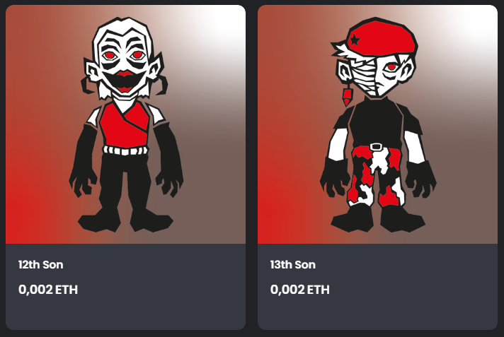 Candaniel101's tweet photo. "Daniel's Sons" Collection
https://t.co/vUXHPCqM6p 
@opensea  aracılığıyla 
🔴⚫️⚪️
🏷️Floor Price of 0,002  $ETH #Polygon 
.
🔴⚫️⚪️
#NFTGiveaway #NFTartist #nftcollector #NFTCommunity #NFTs #cryptoart  #NFTpolygon #NFTGiveaway #KriptoKoin #NFTCollection #ETH #NFT #Ethereum https://t.co/8WPaMHPSQH