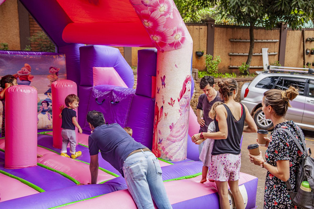 ArkOrganics's tweet image. #MarketDay! Let the Kids Hop, Skip, and Jump Their Way to Happiness: Market Day's Bouncing Castle is splendid family time.
Happening Now at Ark Organics on Plot 4, Lower Kololo 

#MarketDayFun #KidApproved #FamilyFriendlyFiest #ActiveKidsHappyKids #ChildhoodMemories