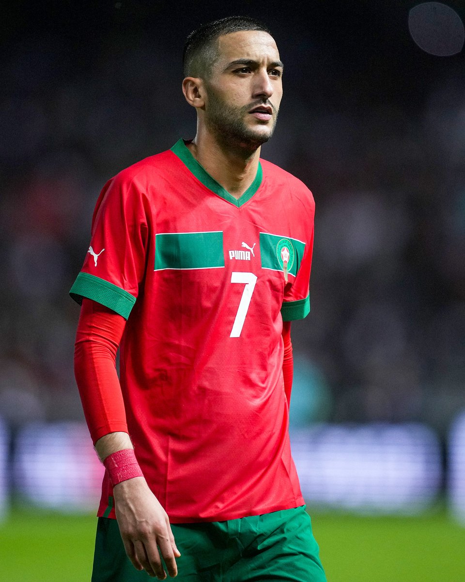 ChelseaFC's tweet photo. A historic win against Brazil for Hakim and Morocco! 🇲🇦 https://t.co/cVGOkHAokK