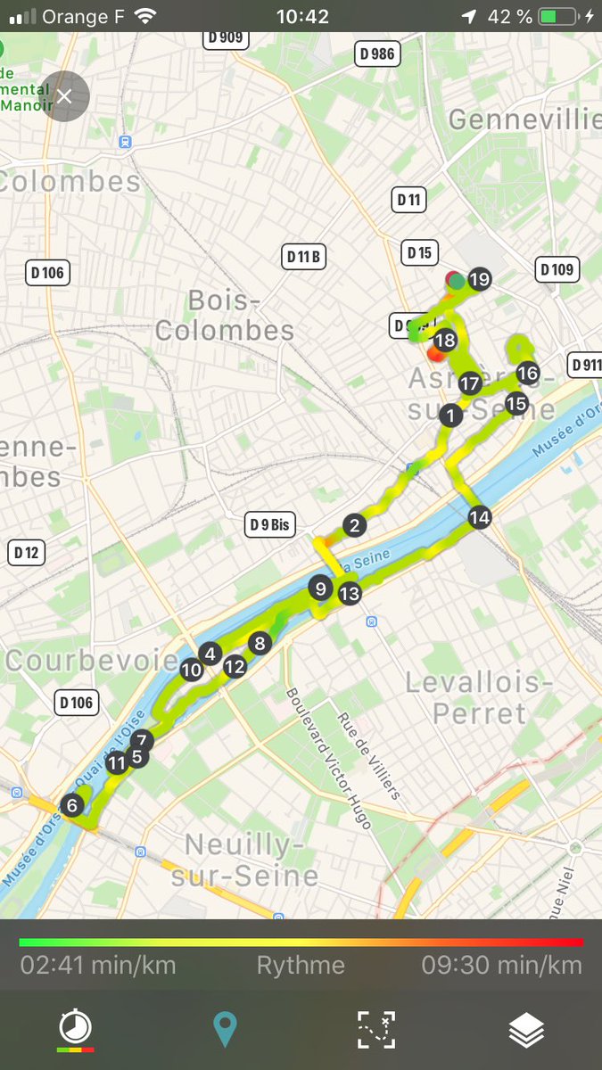 BerthelotH's tweet photo. Bilan de la semaine : 31 km à ajouter au compteur #TenirLEffort #AvecNosBlessés https://t.co/qNjp9WALBk