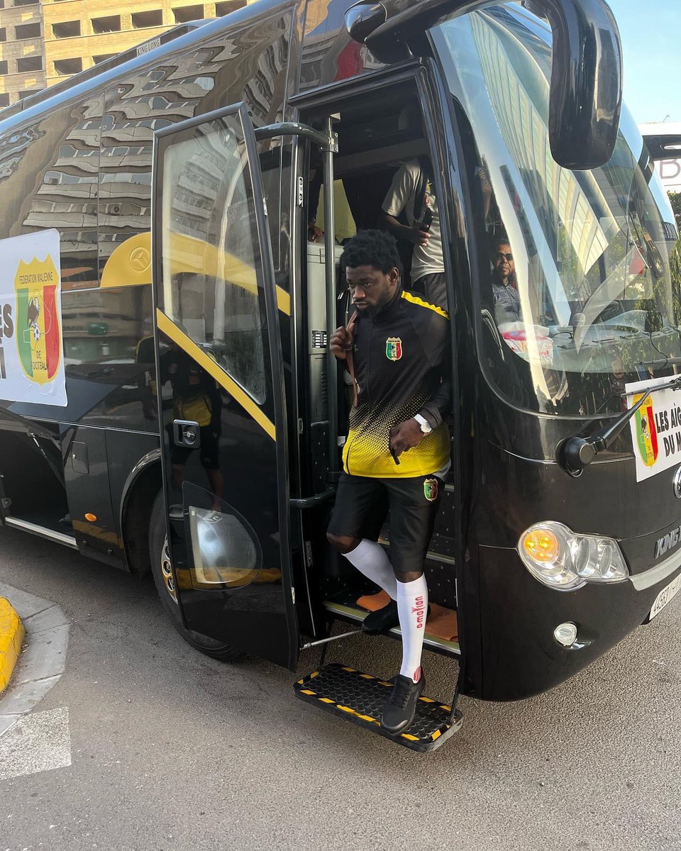 AiglesduMali's tweet photo. Élimin @CAN2023CIV: #LesAiglesduMali sont bien arrivés à Casablanca (#Maroc) comptant pour la 4ème journée éliminatoire de la #CAN2023 contre les Scorpions de @TheGambiaFF.
#UnMaliQuiGagneEnsemble
#GAMMLI #Mali https://t.co/MpkFMeOVQ7