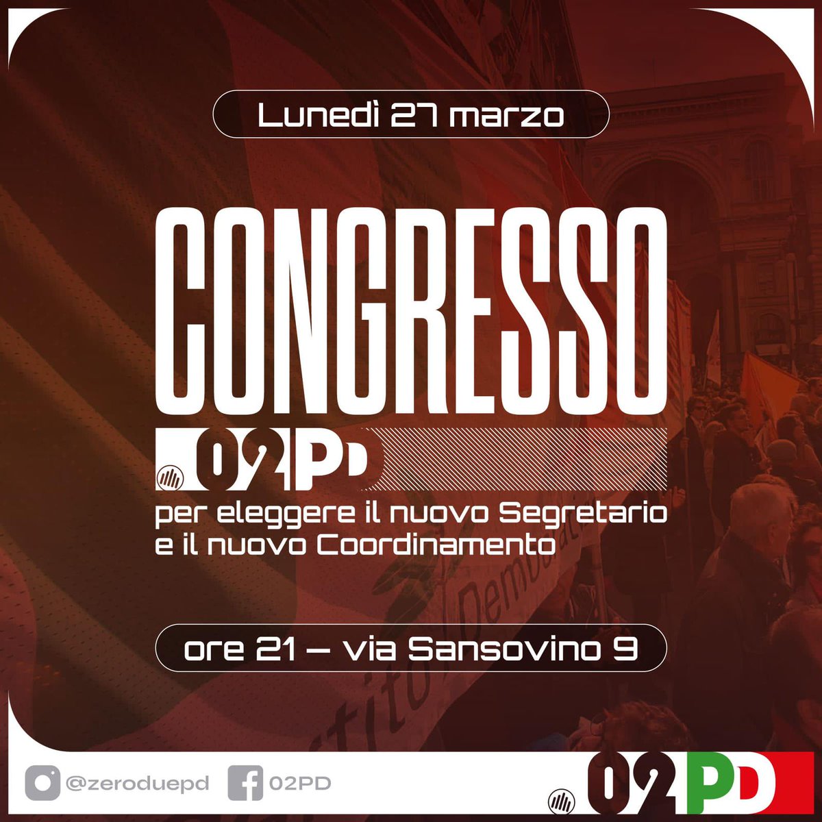 ennebert's tweet photo. #02PD va a congresso per scegliere nuovi Segretariə e Coordinamento. Sostengo @GuglielmoPensa bene, che in questi anni di segreteria @MassiScarinzi è stato vicesegretario con @CarlottaVernoc1, candidandomi coordinatore. Grazie per quanto fatto e in bocca al lupo per quanto sarà! https://t.co/tRC0j5FkqJ