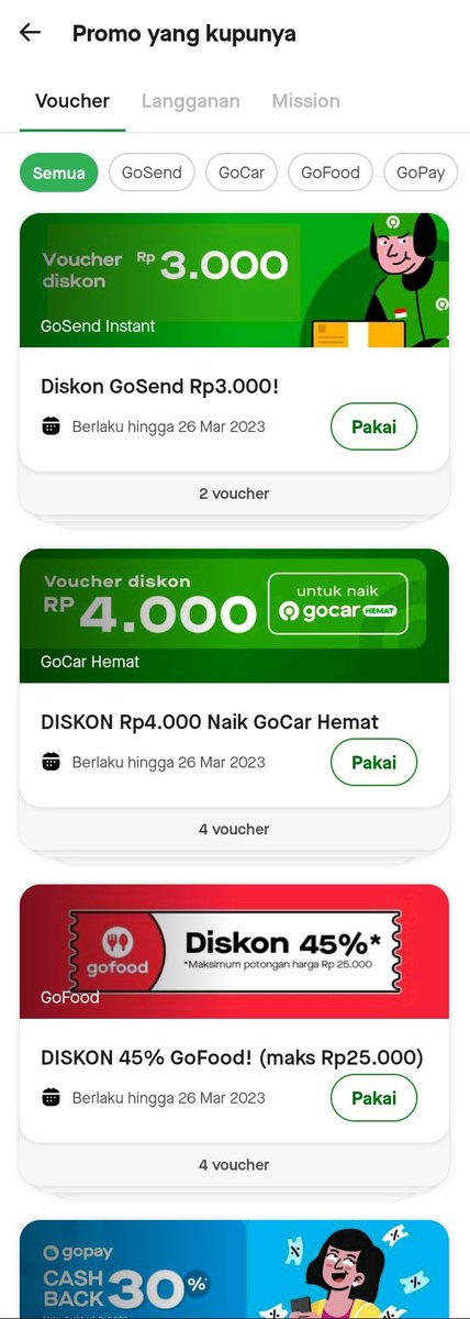 classyics's tweet image. Wts voucher gosend gocar dan gofood, langsung cht wa di bio!!!
#zonauang
#zonajajan