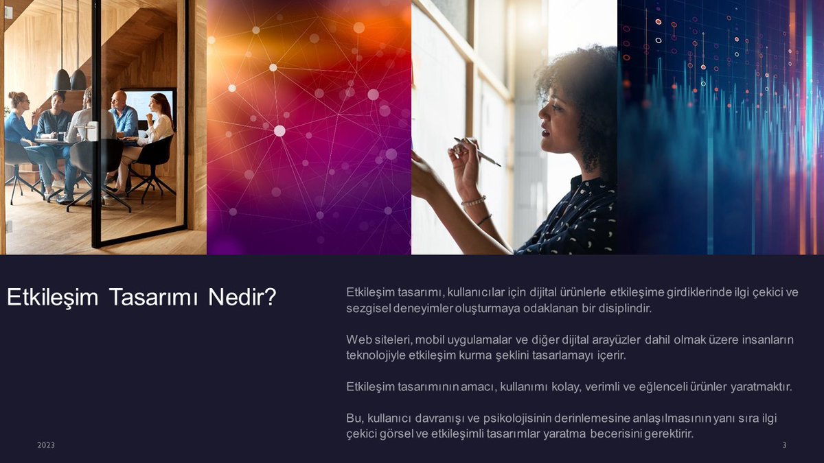 vcolak1's tweet image. Etkileşimli Ortam Tasarlamak
Designing an Interactive Environment

#interactivemedia #design