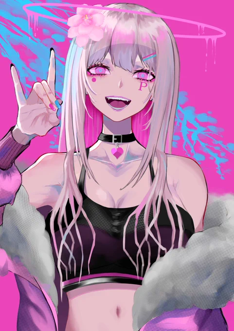 #イラスト PINK 