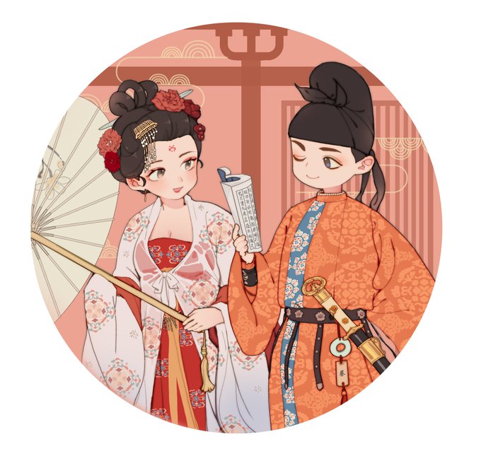 「chinese clothes circle」 illustration images(Latest)