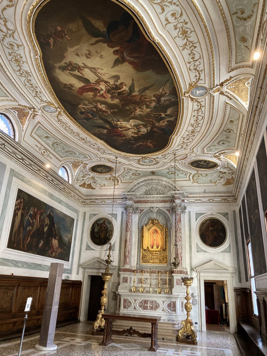 Mark_Meiselbach's tweet photo. Had an excellent time this weekend attending and presenting at the #ICMPE mental health economics conference in Venice!
Definitely the most beautiful conference venue I have seen… I highly recommend this conference. https://t.co/bdvRQwH4L9