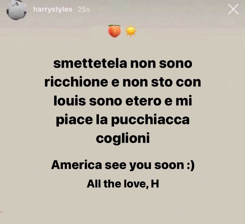 mlkovitch's tweet photo. ma che cazzo ha messo harry nelle storie… https://t.co/pcPAvG0w5L