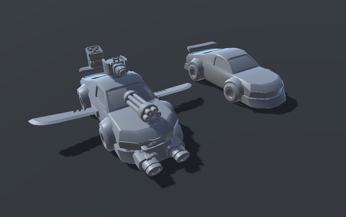 Greetings everyone, I'm here with a new update!
Our 3 types of cars, fast standard and tank, are almost ready to crush your enemies! We look forward to your comments!
Stay tuned!
#madewithunity #gamedevelopment #screenshotsaturday #unity3d #indiegame #indiedev #indiegamedeveloper
