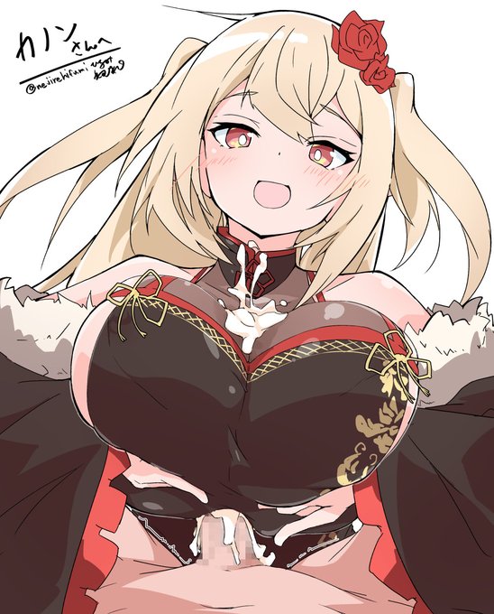 そしてこちらは射精差分
表情といい薄布で受け止めきれないたっぷり白濁液といい、実に素晴らしい… 