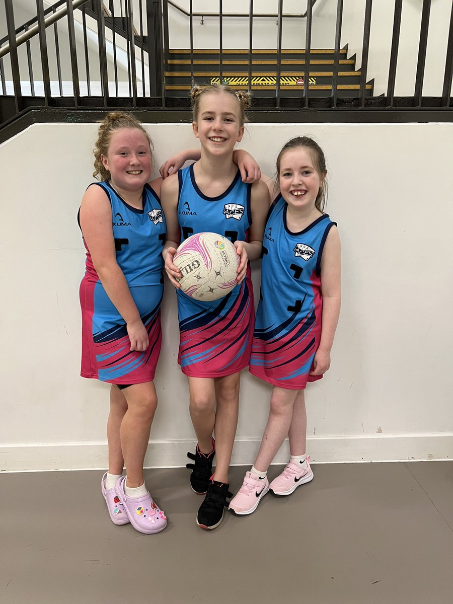 Netball tournament for these three All Saints girls. @AllsaintsML6