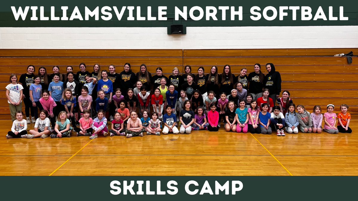 Poured into the next generation yesterday at our Softball Skills Camp! 

More than 50 kindergarten through 6th graders gathered in the North gym to get ready for the Spring season with our players. Thank you to all who came to the camp! We had a blast!