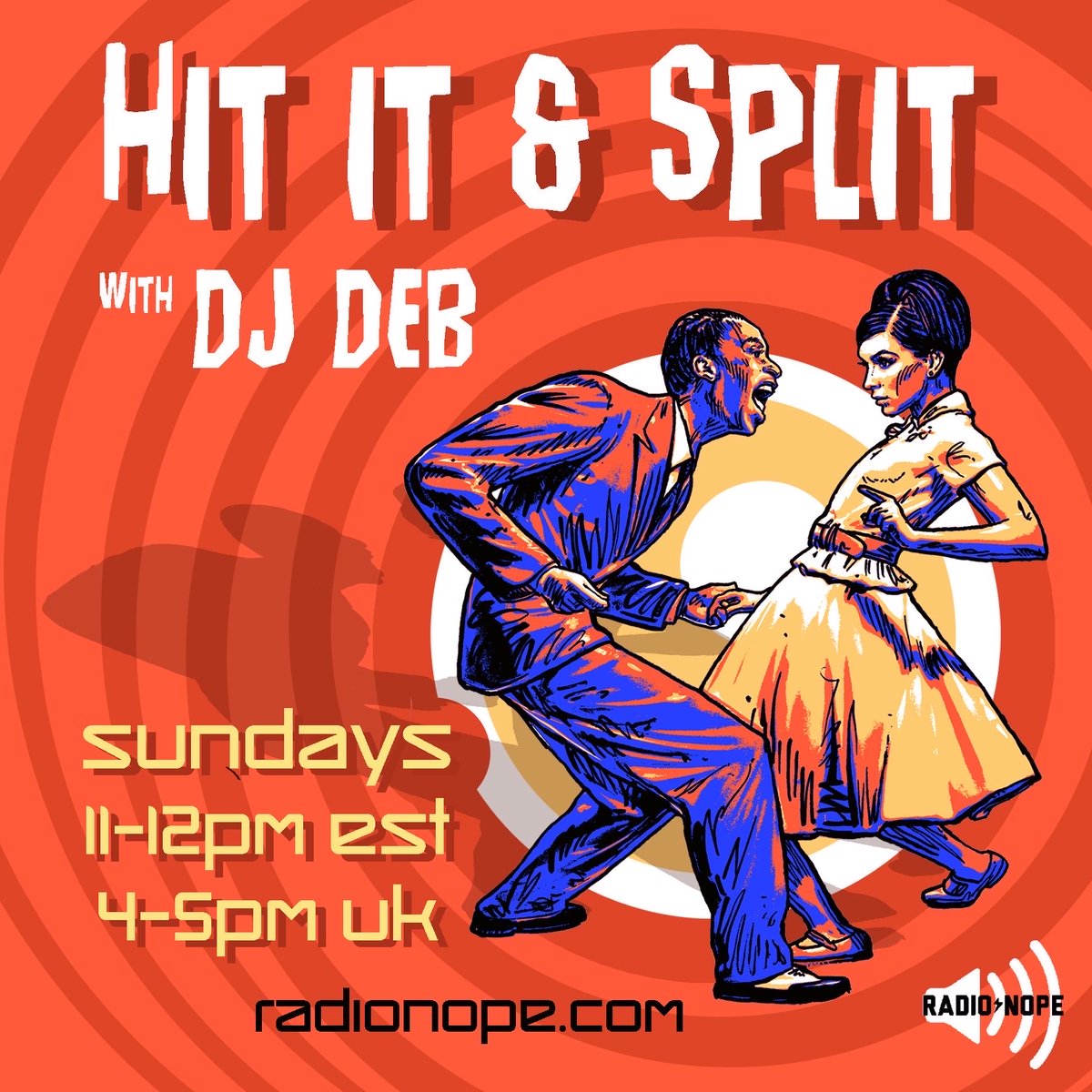 RadioNOPE's tweet image. Its time to Hit It &amp;amp; Split with DJ DEB!!!
 #SayYesToNope radionope.com
