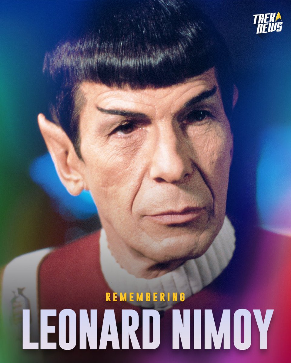 Remembering Leonard Nimoy, on what would be his 92nd birthday. ✨🖖