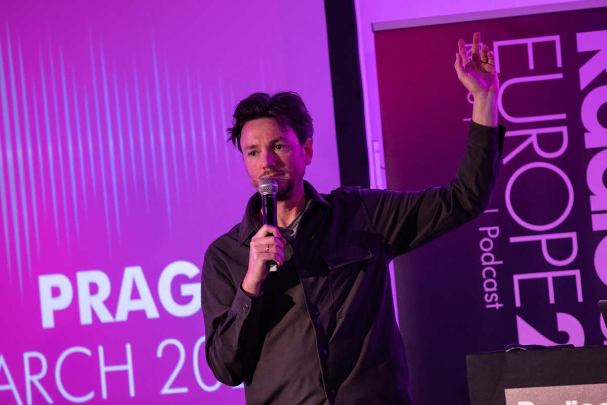 SamBonham's tweet image. It was great to host today’s #RDE23 Podcast Summit in Prague… Thank you so much to our amazing speakers @EricNuzum @LeanneAlie @JamesCridland @LeneHeiselberg @AWRD @AriThisAndThat @DanielKarlsson, Camilla Sager and Stephanie Donovan 💪