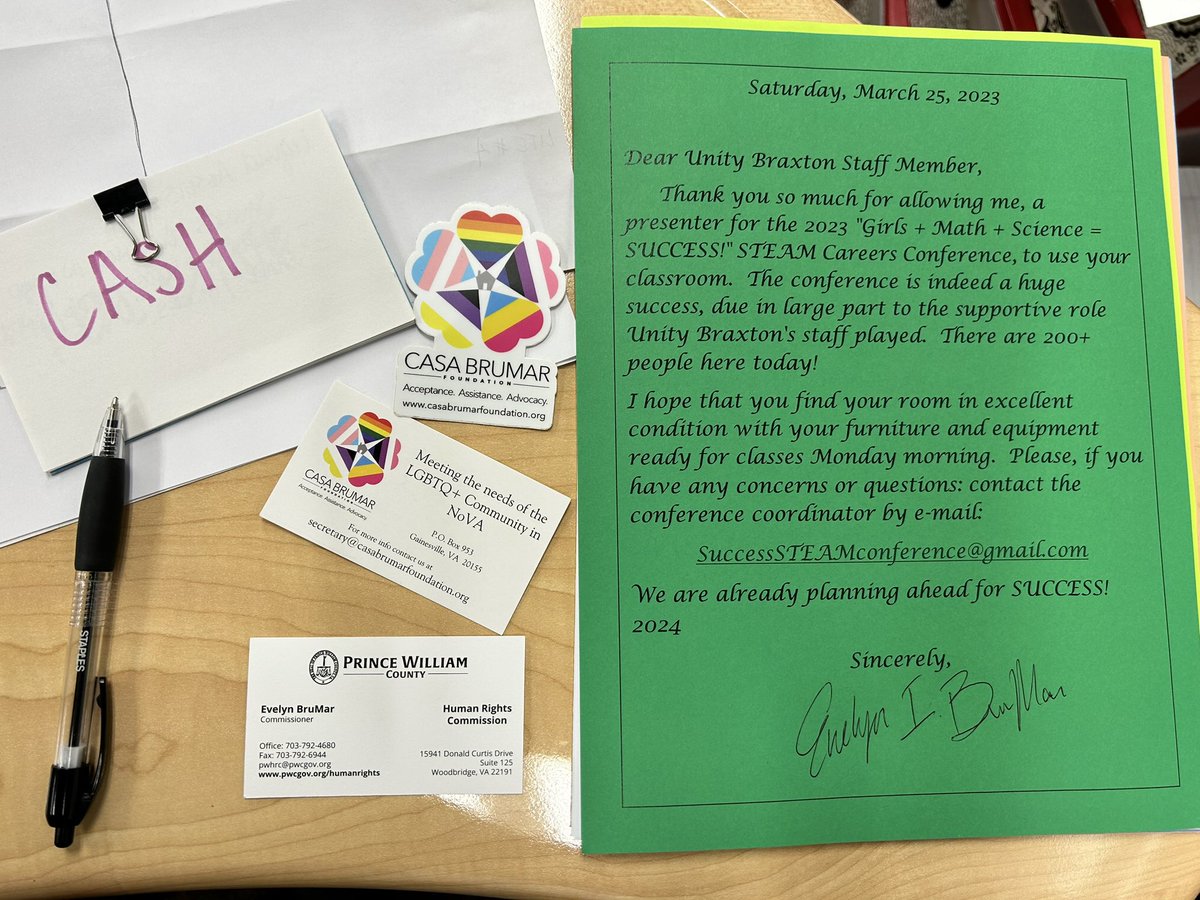 CasaBruMar's tweet photo. We had the opportunity to teach our young girls about Finance and budgeting at a STEM event held at Unity Braxton Middle. Running a nonprofit and helping our LGBTQ+ youth become financially successful comes with insight to help other youth become successful too. https://t.co/heXLoDnjCF