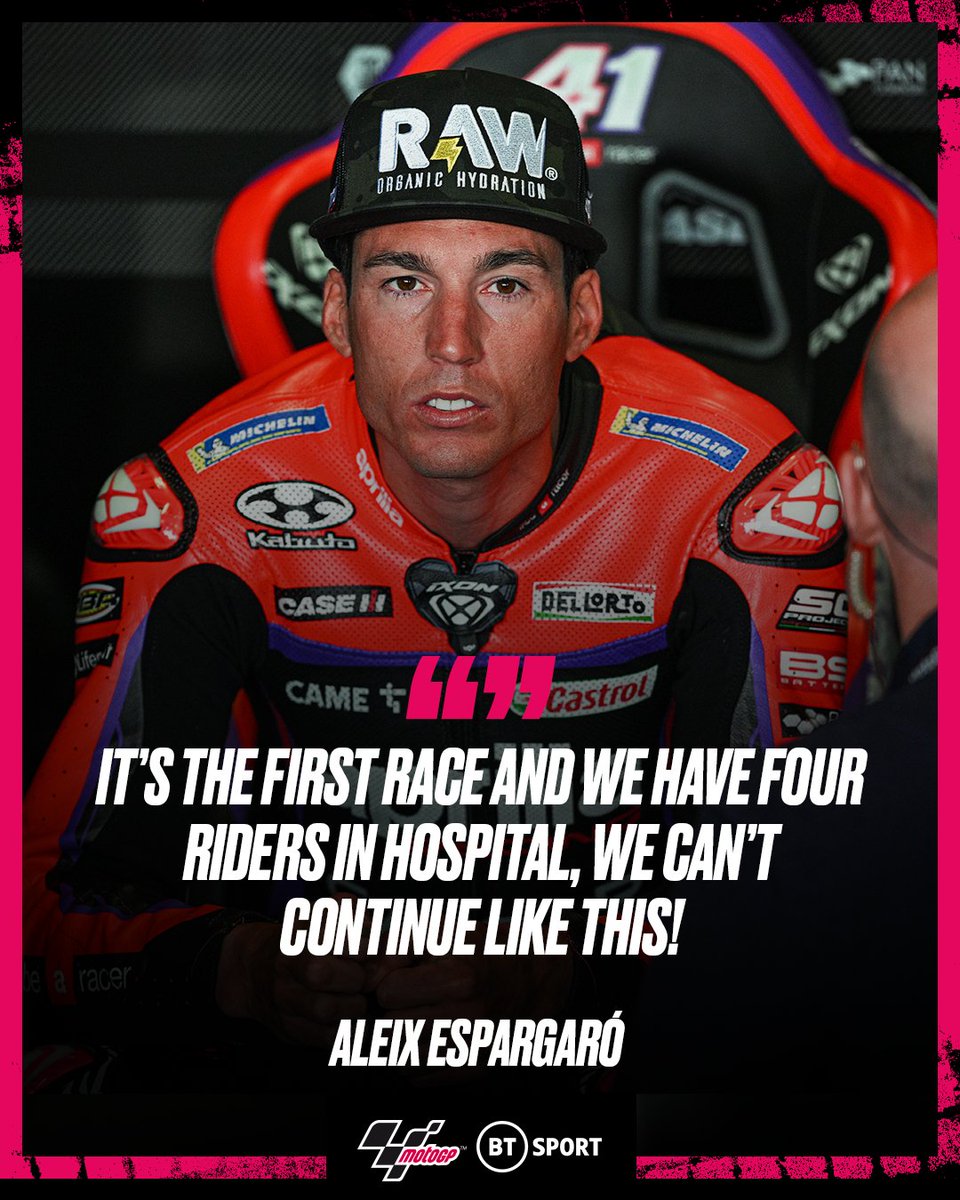 One thing with Aleix Espargaró is that you always know where you stand with him 😳

No punches pulled.

#PortugueseGP