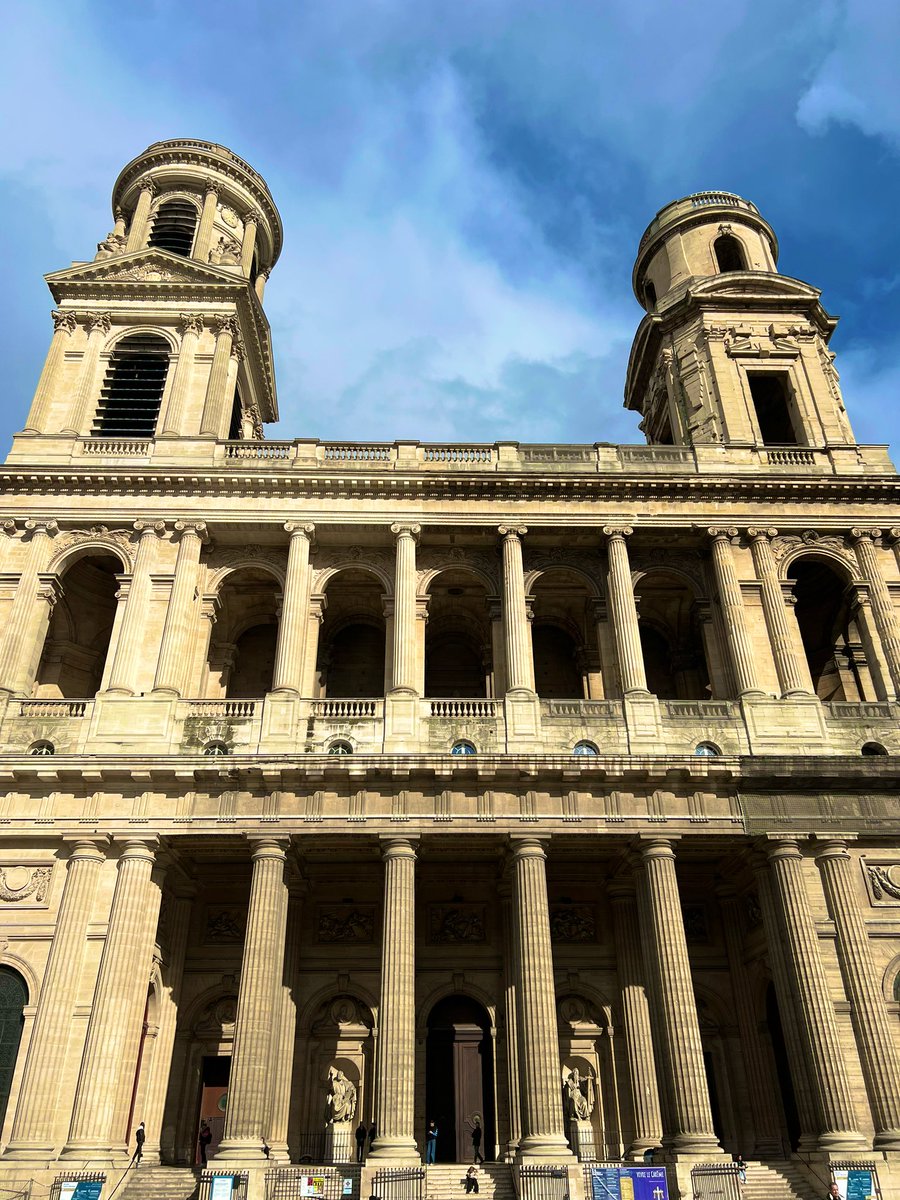 St Sulpice looking glorious before our concert at 8pm tonight!