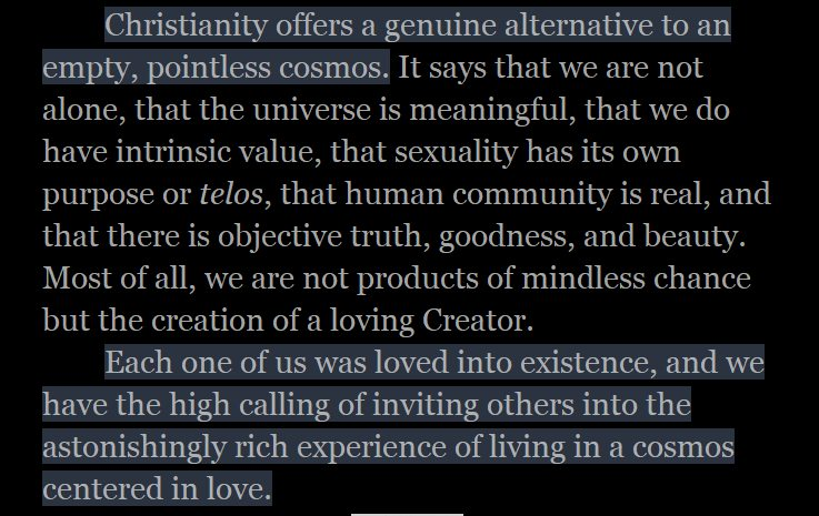 NancyRPearcey's tweet photo. https://t.co/grOmNeCBDO

"from Love Thy Body by Nancy Pearcey

I just read that 'loved into existence' and thought it profound for those who aren't loved by their bio parents, or were the result of rape, or were 'unwanted' in some way." https://t.co/yQsUvJyrGg