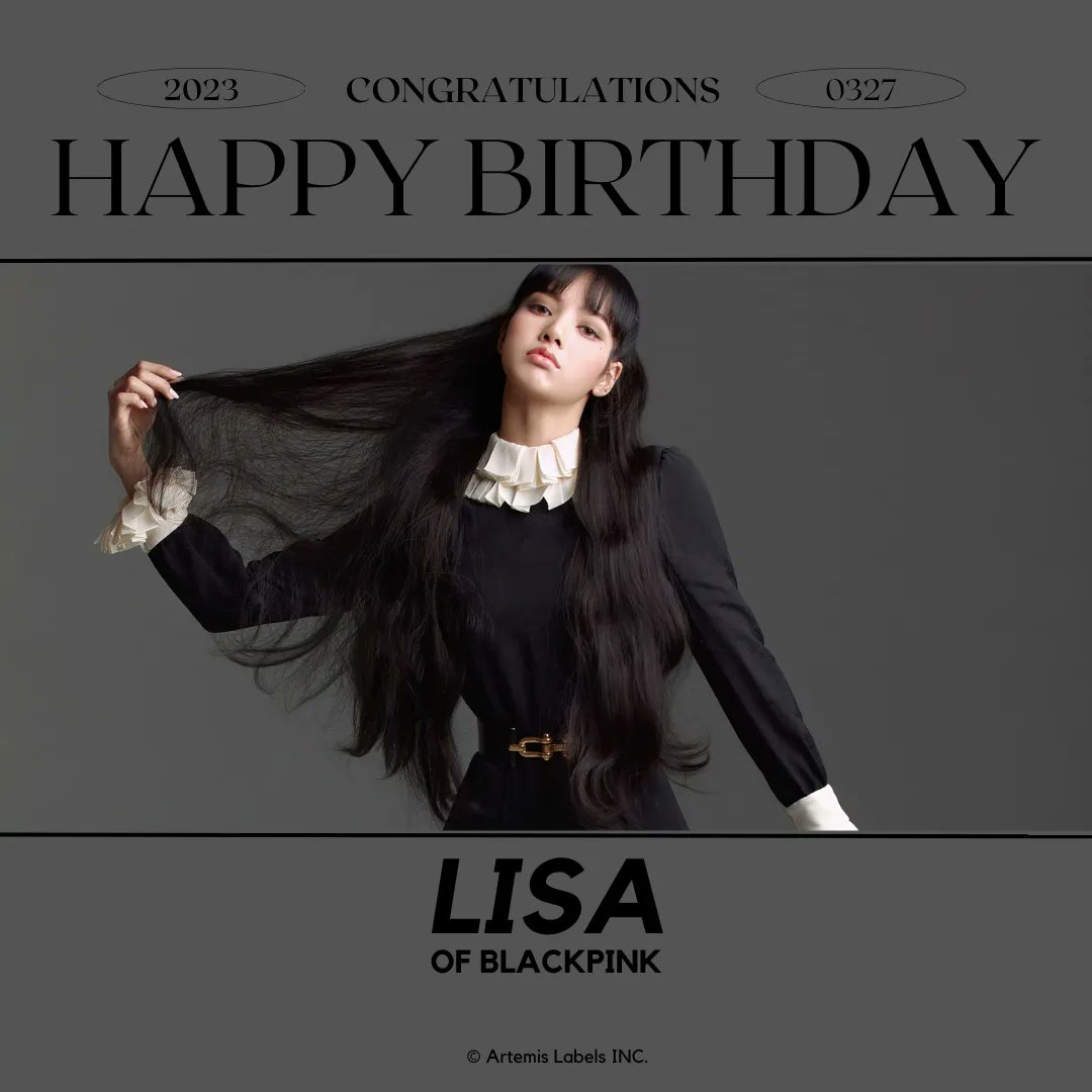artemis_labels's tweet photo. Happy birthday to BLACKPINK's maknae, (리μ¬)! ππ₯³
β
03.27.23
Edited by : CEO Heeseung
All rights reserved to @artemislabels
#ΰΈ₯ΰΈ₯ΰΈ΄ΰΈͺΰΈ²ΰΈ‘ΰΉΰΈΰΈΰΈ²ΰΈ₯ #λ¦¬μ¬ #LISA #HappyLISADay #BLACKPINK #λΈλνν¬ #ArtemisLabels @BLACKPINK https://t.co/TKU04f7ekF
