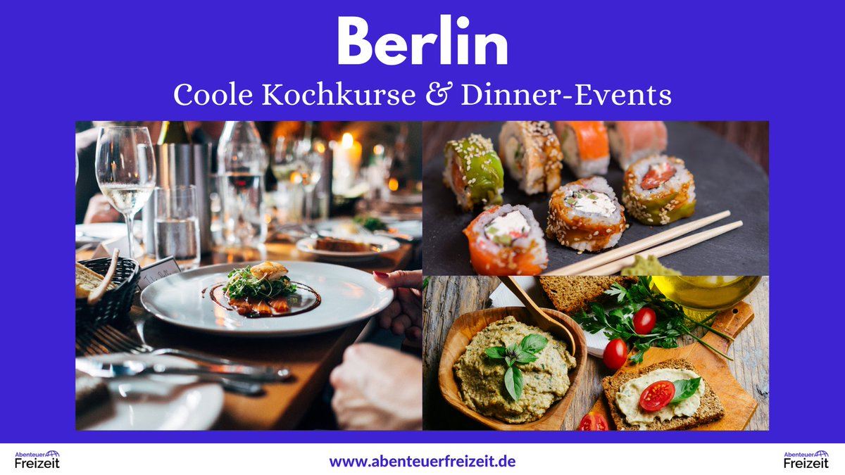 Abends noch nix vor? Wie wäre es mit einem Dinnerevent in Berlin aus unserem Blog?: abenteuerfreizeit.de/stadt/berlin/

#candlelightdinnerberlin #dinnerberlin #krimidinnerberlin #erlebnisberlin #wasmacheninberlin