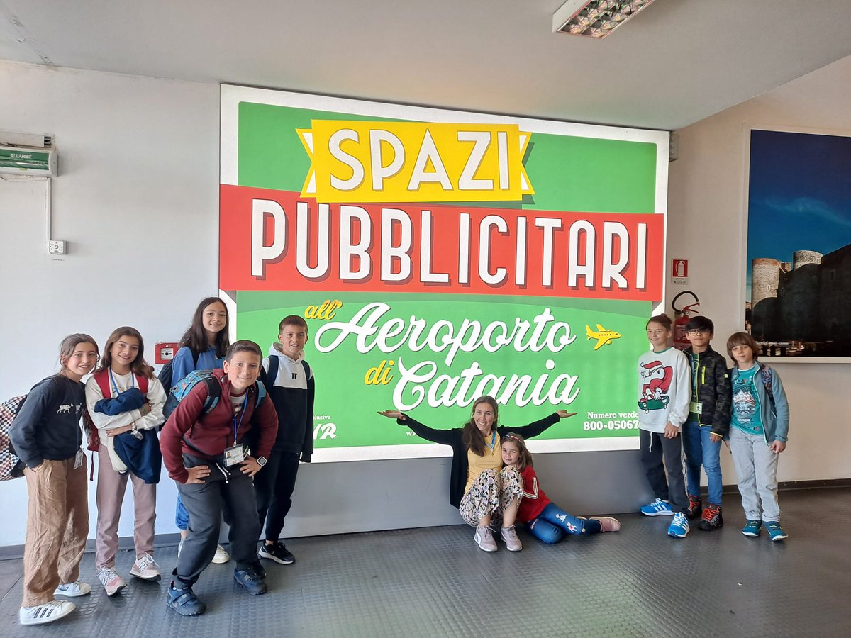 Movilidad Erasmus+ a Catania (Italia) alumnado de 5º del CEPR SAR Infanta Leonor: erasmusinfanta.blogspot.com/2023/03/movili…