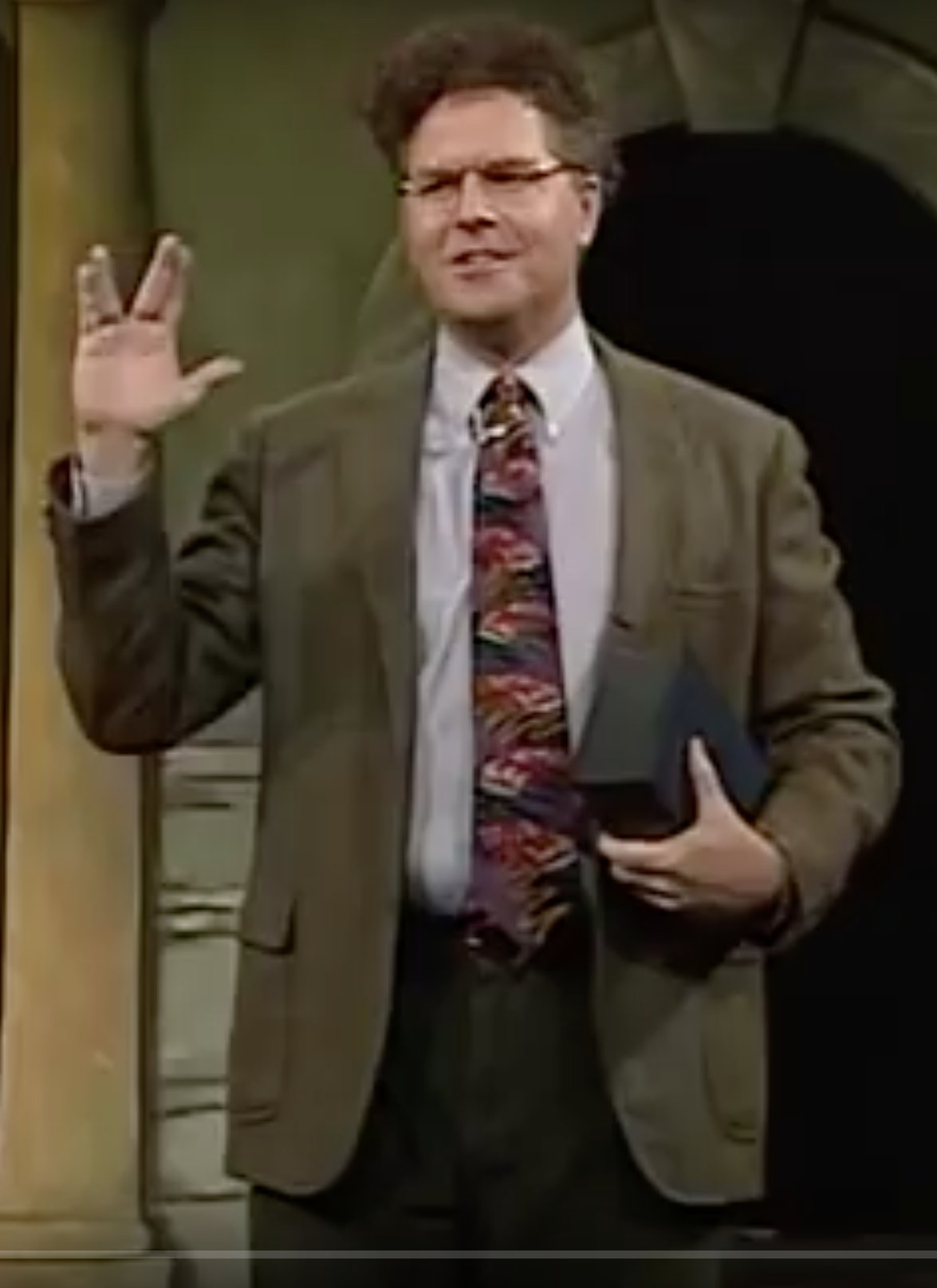 \"May the Bard be with you.\" 
Happy Birthday, Leonard Nimoy. And thanks. 