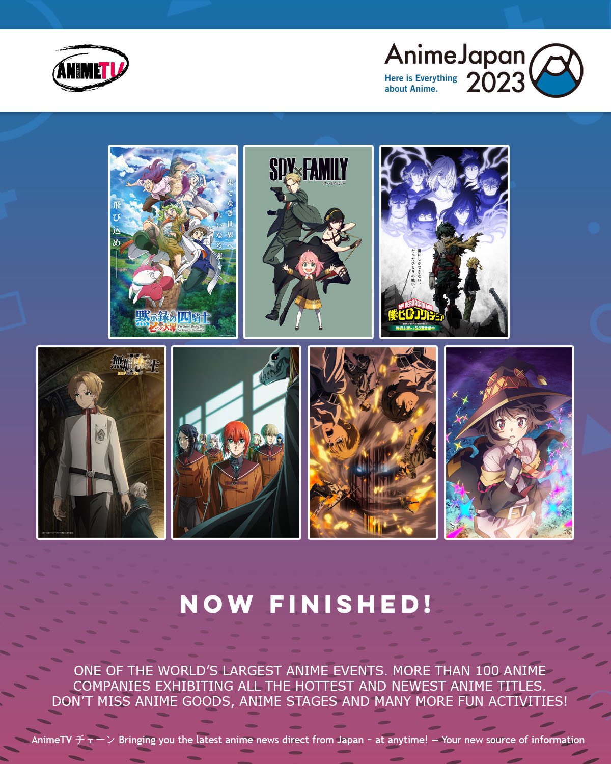AnimeJapan 2023 Official Overseas Account (@aj_overseas) / X