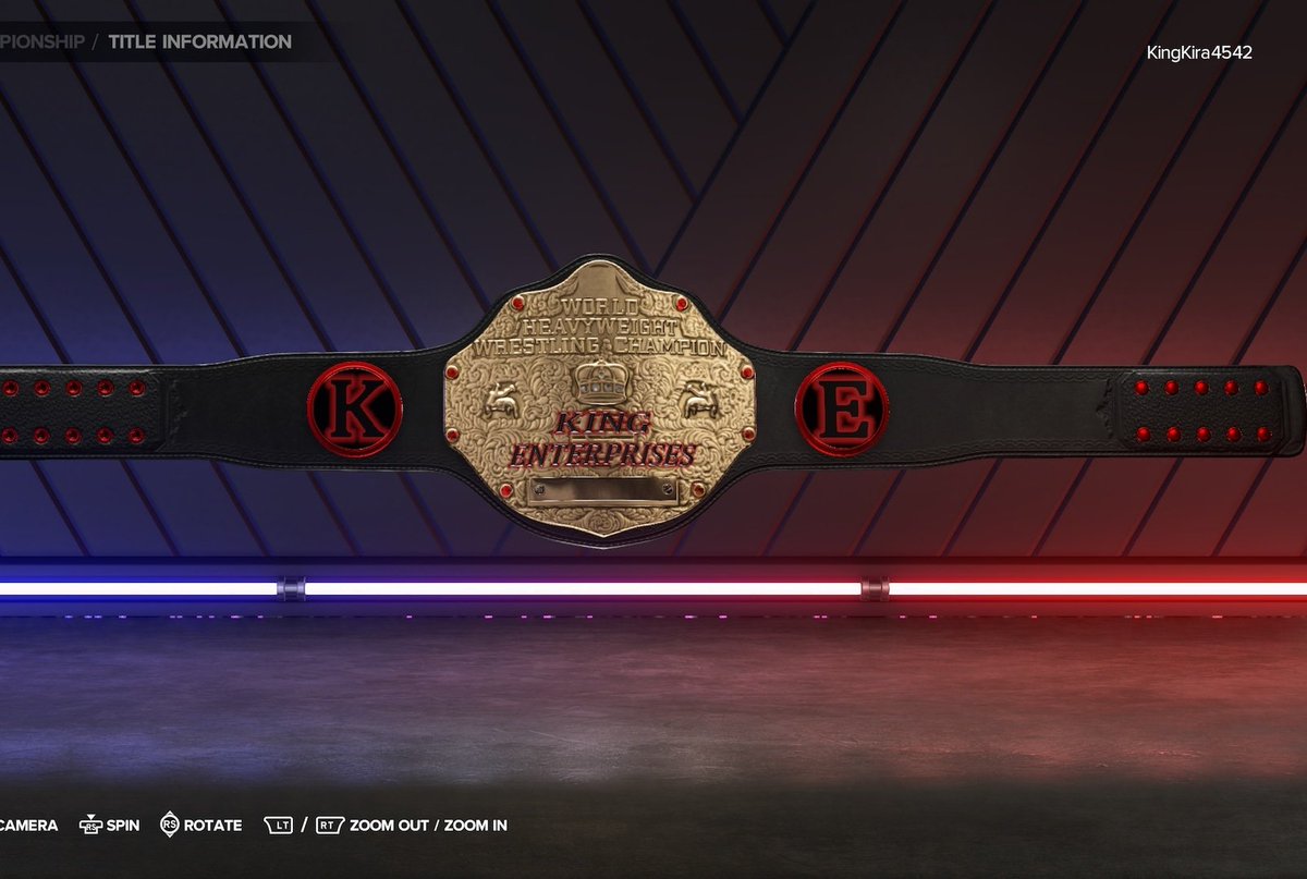 First title I created for King Enterprise Pro Wrestling 

The KEPW World Heavyweight Championship