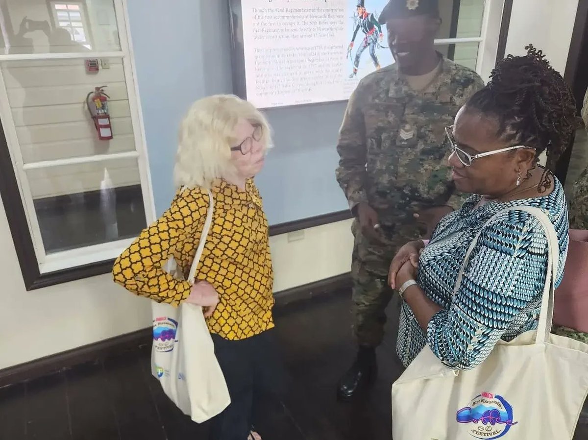 JDFSoldier's tweet image. The tours were given by SSgt CLARKE, C and SSgt HARISSON, B introducing patrons to military history and the history of the Newcastle Hill Station.

#EducateEmpowerEvolve 
#MilitaryHistory #JMML
#MilitaryMuseum