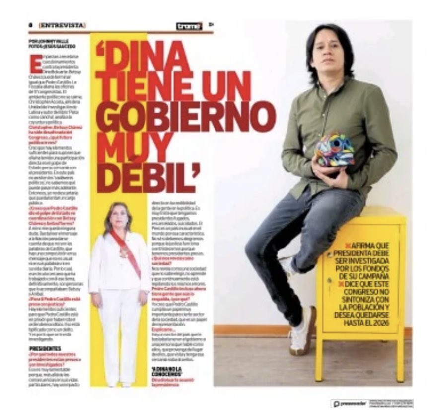 TrujiYo's tweet photo. Hoy en la portada de @tromepe: 🙈👇
¡Buen domingo! https://t.co/O7NTOTILe0