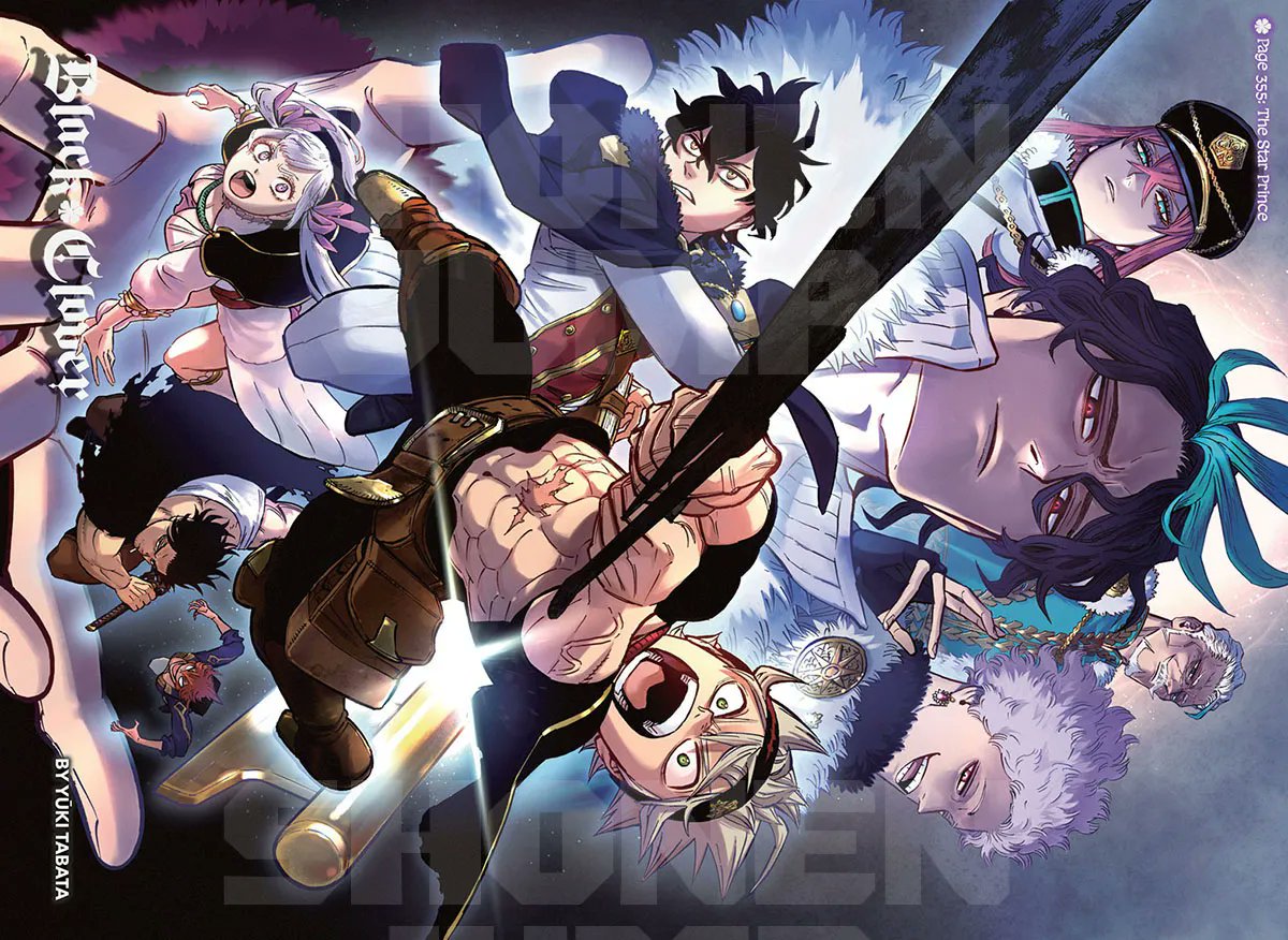 Shonen Jump on Twitter: "Black Clover, Ch. 355: Lucius brings the