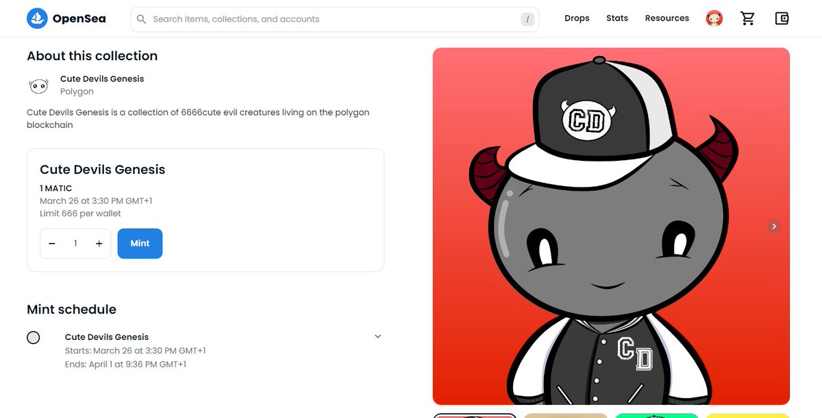 Minting is live for 1 $MATIC only
hurry and get one from:opensea.io/collection/cut…

#nft #nftart #nfts #art #crypto #nftartist #digitalart #nftcommunity #nftcollector #artist #nftcollectors #artwork #nftdrop #nftcollectibles #openseanft #btc #nftcollection #cryptoartist #nftartists