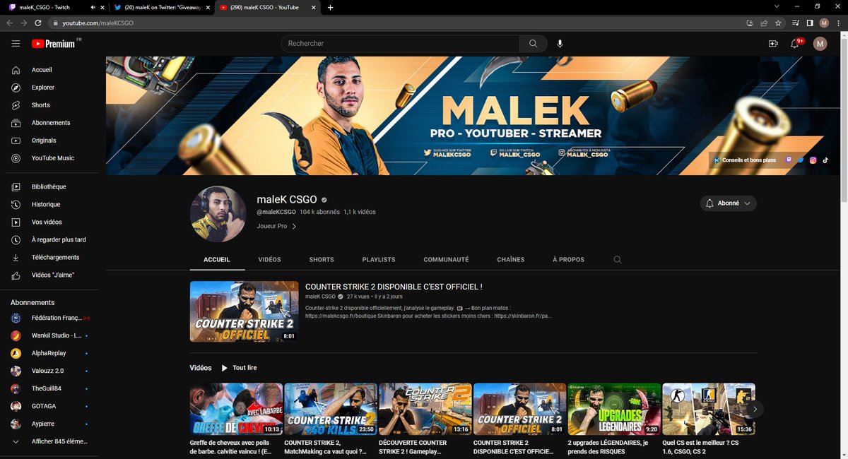 BlyzhFN's tweet photo. @malekCSGO on n'est la !! https://t.co/8nb2dWGPF1