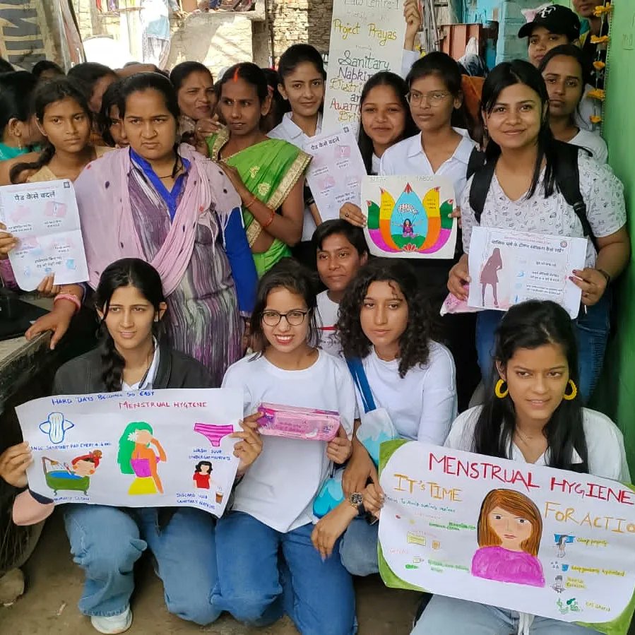 nss_lc1's tweet photo. NSS UNIT LC-1, Conducted Sanitary Pads Distribution Cum Awareness Drive In our adopted village on 25.03.23. 
During the drive our volunteers spread awareness among the people of our adopted village about mensuration hygiene and distributed sanitary pads. https://t.co/6O8if3IxzT