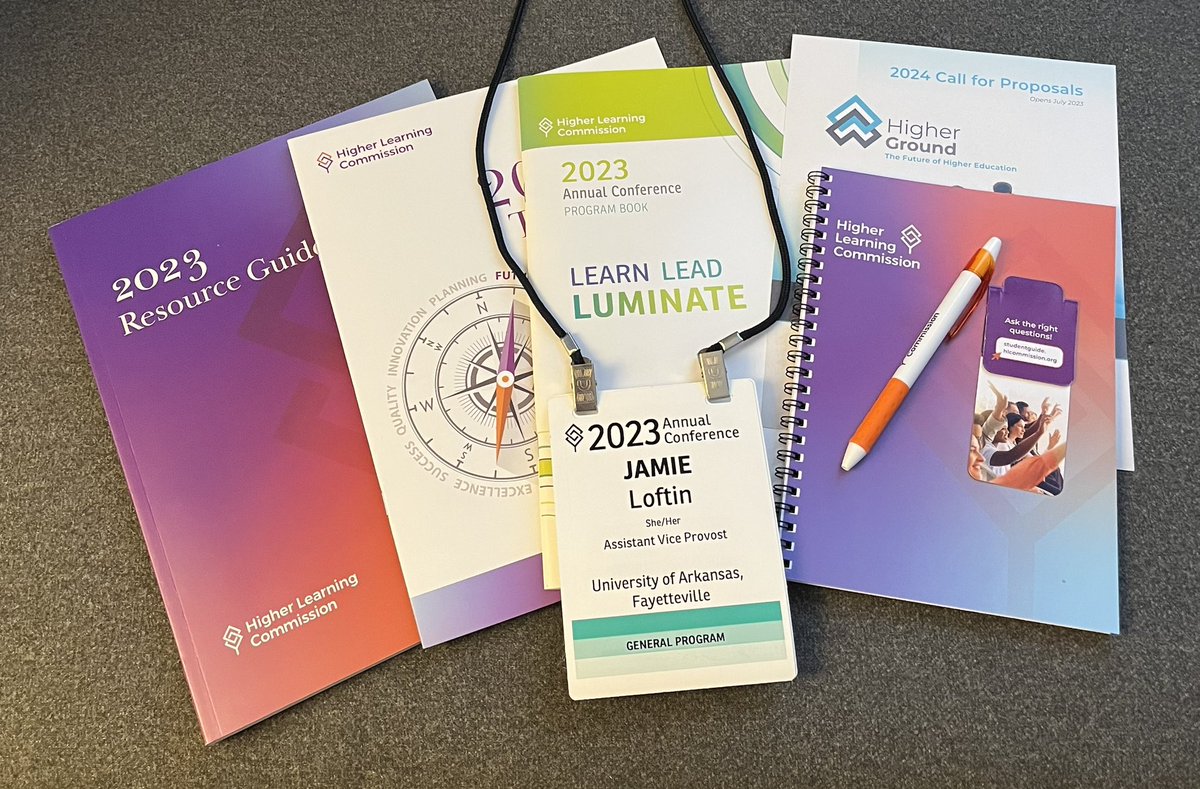 JamieLoftin's tweet image. Learn - Lead - Luminate - Enjoying learning and connecting at the @hlcommission Annual Conference #HLC2023