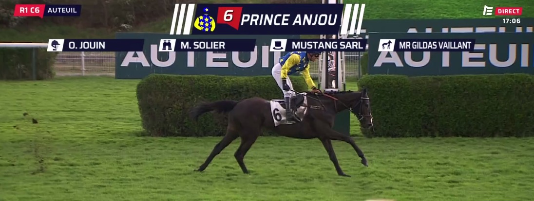 🏇🏻 Belle victoire, la 4è de suite, de Prince Anjou dans le Prix Air Landais (L, steeple, #Auteuil)  qui ne fait que progresser, devant Doctor Kaléo qui a fait un instant illusion  et Le Plougastellen qui termine dans une bonne action. bit.ly/3z5lKl9